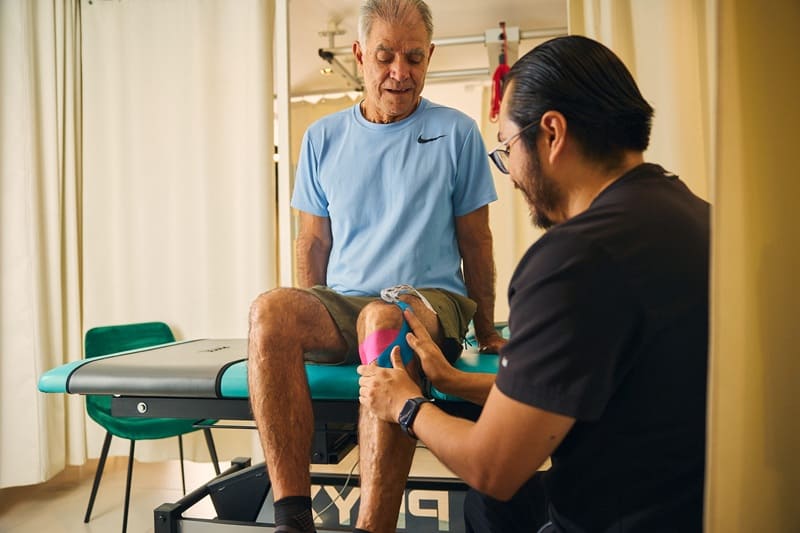 Aplicación de vendaje neuromuscular (25-30min) en Ecatepec y CDMX